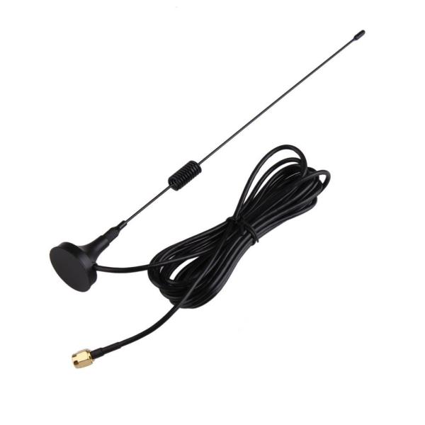 High Gain SMA RG174 GSM Antenna with 800 900 868 1800 2100 2700 MHz Frequency Range