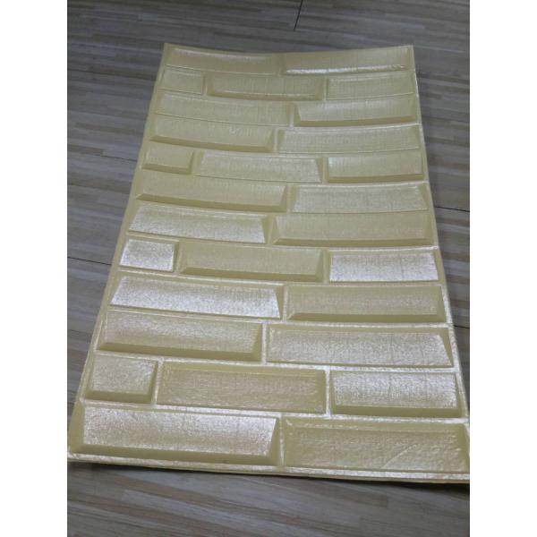 DIY Self Adhesive EVA Foam Wallpapers 3D Brick Wall Stickers for Modern Living Room Decor and Waterproof TV Background
