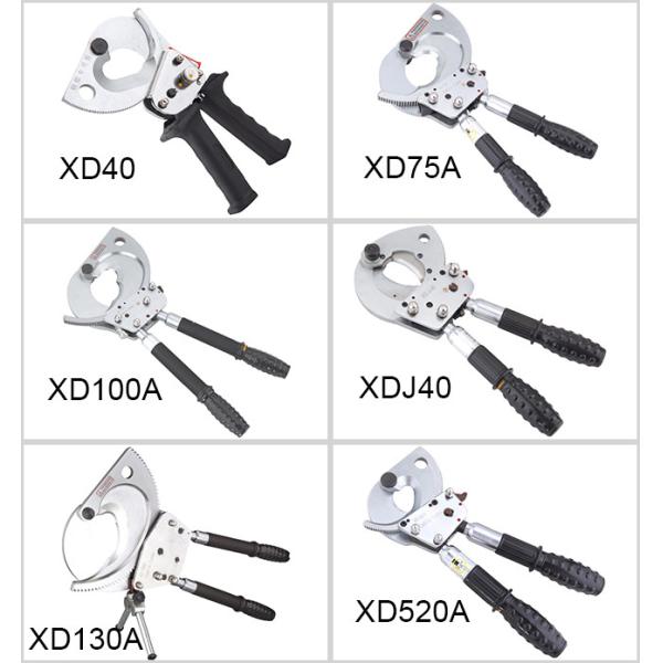 Lineman Tools XD-75A Copper Ratchet Cable Cutter Cutting Off ACSR Cable