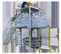 Machines de conditionnement mettantes en sac de poudre de bentonite 1 Ton Bag Fillers Equipment
