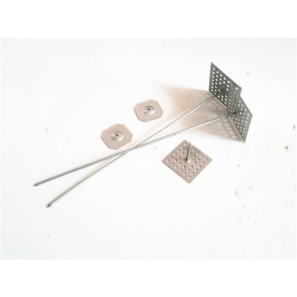 Штыри изоляции трубопровода нержавеющей стали, вешалки изоляции металла с шайбами