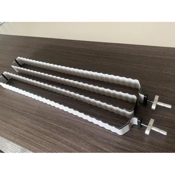 Aluminum Battery Cooling Snake Cooling Ribbon Wavy Tube For 21700 Cells