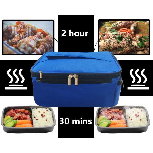 Многофункциональный портативный электрический размер сумки 9.1×11.5×5.5инчес грелки еды