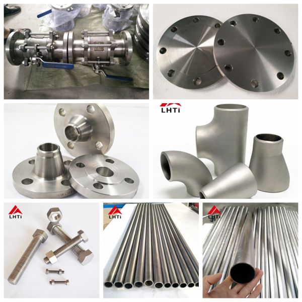 Gr1 Gr2 90 Degree Titanium Elbow Long Radius DN50 Chemical Industry Use