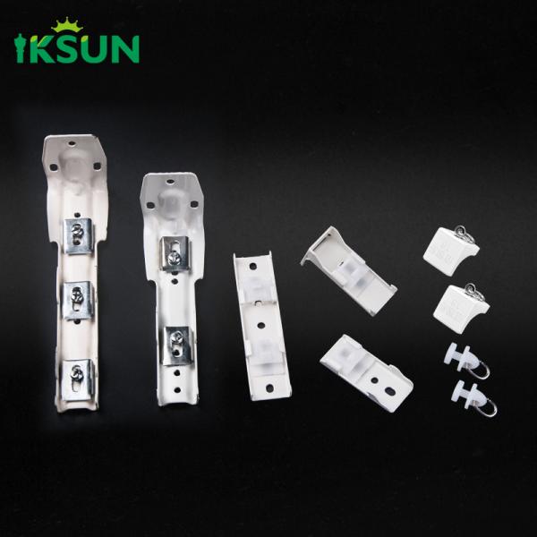 Modern Invisible Design Curtain Track Double Curtain Mute Rail Track Multiple Colors Bracket