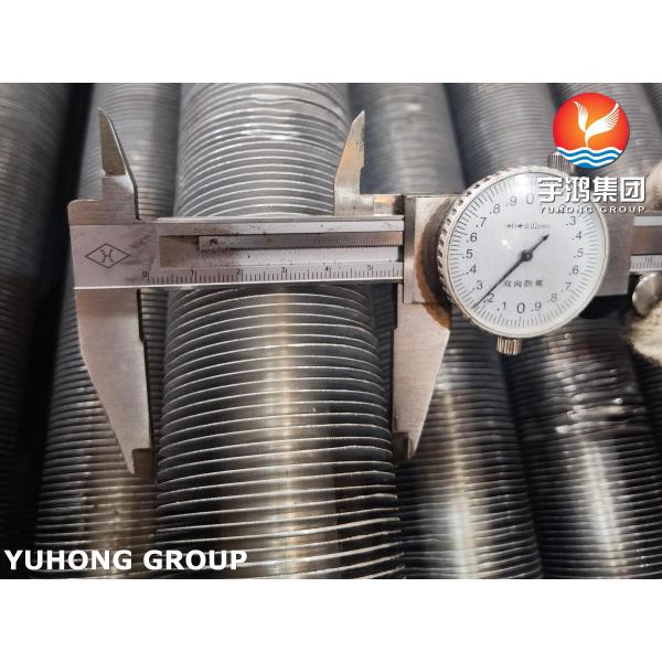 Evaporator And Air Preheater ASTM A179 Extruded Fin Tube With Aluminum Fin