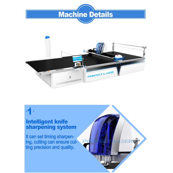 Automatic Multi-Layer Fabric Cutting Machine for Cotton / Nylon / Wool / Artificial Leather-PE-B2025II