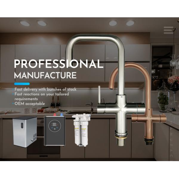 Traditional Style Brushed Surface Waterfall Faucet Shower Set for Lavatory Bathroom Sink