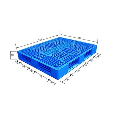 LLDPE reforçou a carga dinâmica plástica das páletes 1500kg de Rackable