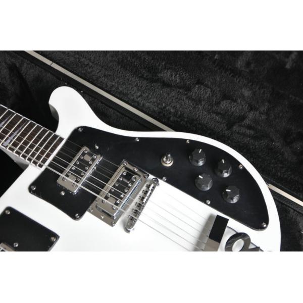 Double neck 4 string 4003 BASS GUITAR and 12 string elctric guitar color can custom guitar big R bridge