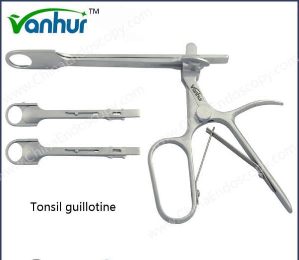 Surgical Instruments Ent Tonsil Guillotine For Customized Request OEM