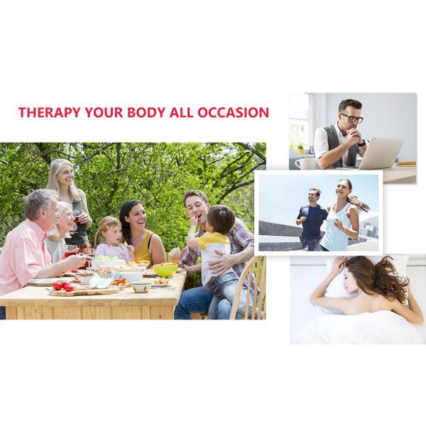 Целое тело Красный свет терапия подкладки йога Мат подсвеченный инфракрасный свет одеяло