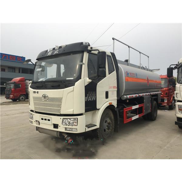 FAW 4x2 Wheel 15000 Liters Mobile Fuel Dispenser Truck 8450x2500x3200mm