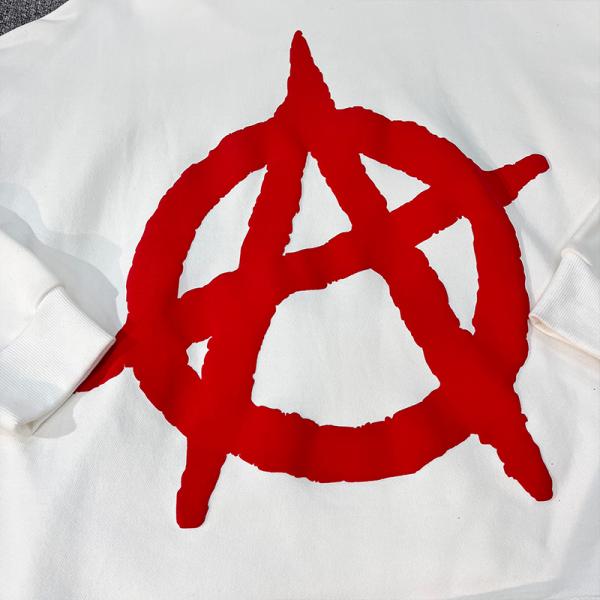 Custom Printing Or Embroidered Hoodie Screen Graphic Printed Oversized Boxy Pullover Cropped