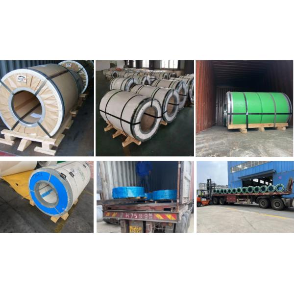 AISI SS316 316L Stainless Steel Coil 4k 8k Mirror Surface 1219mm Soft Natural Color