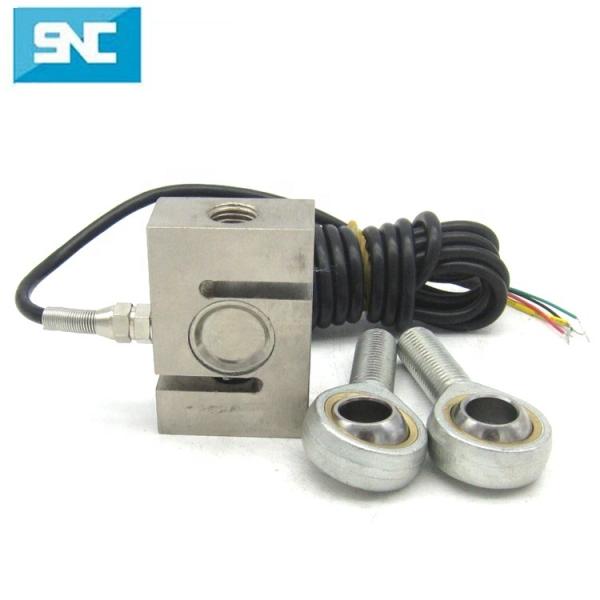 SC516C Échelle de tension et de compression de grue Cellule de charge de type S Durabilité certifiée IP65 avec accessoires de crochet et de fermeture D