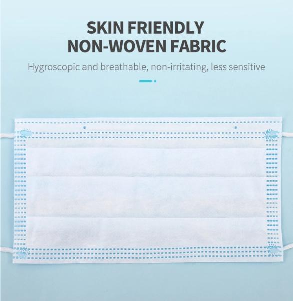3 Ply Disposable Non Woven Face Mask