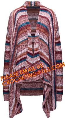 hot sale handmade knit wool designs women cardigan sweater, High quality stylish girls cardigan hoody mongolian cashmere