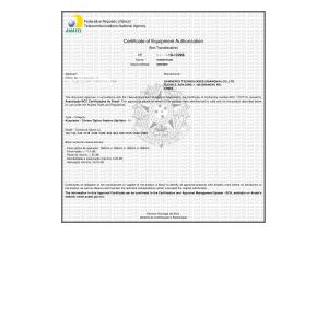 Dawnergy Technologies(Shanghai) Co., Ltd. Certifications