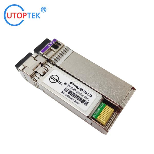 10g Bidi LC 100km SFP+ Transceiver Module 1490/1550nm for Cisco/Huawei/Alcatel/Juniper/Mikrotik