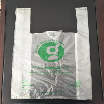 100% Biodegradable PVA Water Soluble Bags T-Shirt Shopping Custom Printed Logo