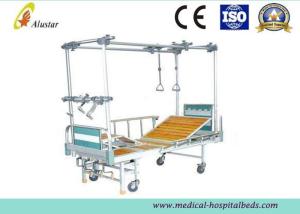 Steel Bed Frame Double Column Hight Adjustable Orthopedic Traction Bed With