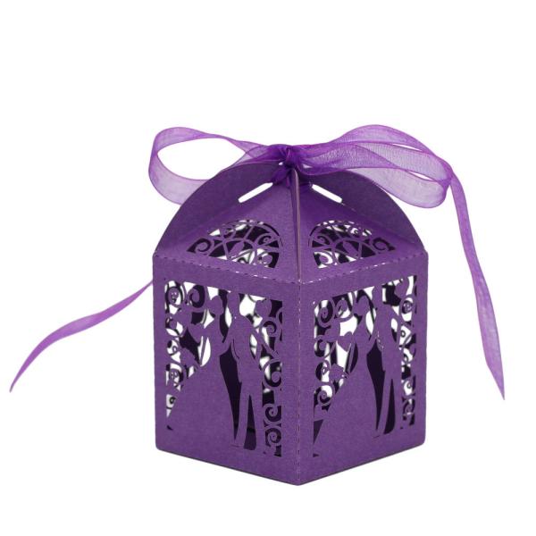 Casandose las pequeñas cajas del caramelo, pique la mini impresión en offset de papel de la caja de regalo del color