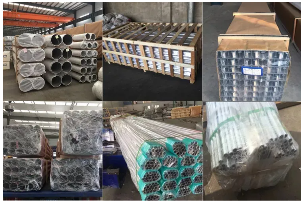 Large Diameter 200mm OD 10mm Wall Aluminum Pipe 6061-T6 Alloy Round Tube For Irrigation And Pneumatic Conveying