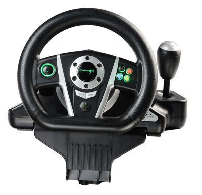 Vibração preta/branca que conduz o volante do jogo para o PC/entrada/P2/P3