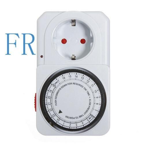 24 Hour Cyclic Timer Switch Kitchen Timer Outlet Loop Universal Timing Socket Mechanical Timer