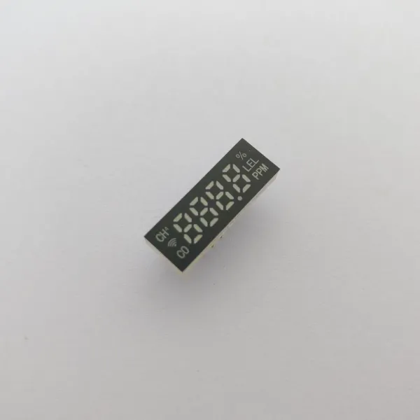 Bright Red 4-Digit LED Clock Display for Easy-Read Time on Home Appliances