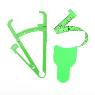Green 2m 80'' Body Fat Calculator Caliper For Body Health Measuring