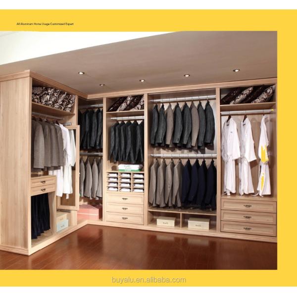 Customized Color Aluminum Storage Cabinet Aluminum Wardrobe Cabinet