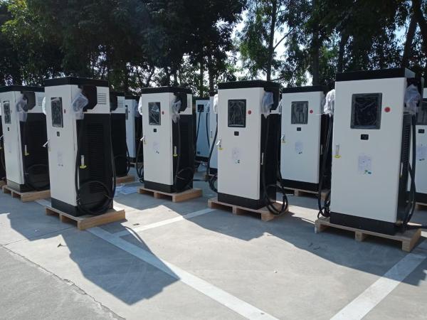 Carregador DC 60kW 120KW 180kW 200kW 240KW Ev Carregador de pilha Carro Elétrico Ocpp Estação de carregamento Ev Rápido Nayax Pos Máquina