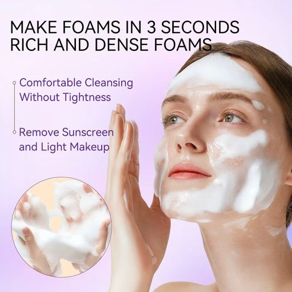 New Arrival Vegan Herbal Organic Hyaluronic Acid Anti-Aging Cream Cleanser for All Skin Types