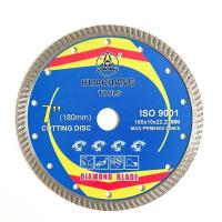6 disque de coupe de pouce 180mm Diamond Blade High Quality Porcelain pour la broyeur d'angle 22.23mm Boree