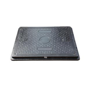Fire Resistance Plastic Manhole Covers Threaded Lock Type And With Bolted Lock Type