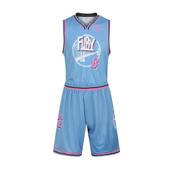 Unisex Striped Basketball Wear Uniform jersey Full Sublimation 160gram