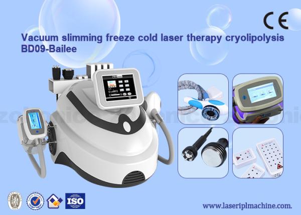 4 multifuncionais máquina da perda em 1 Rf & cavitação & laser & peso de Cryo