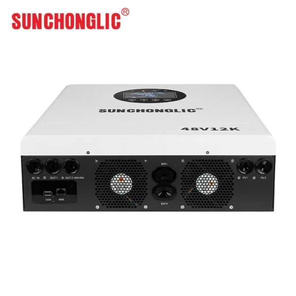 12KW 48V MPPT Hybrid Solar Inverter Pure Sine Wave Inverter Charger with UPS