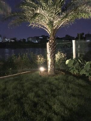 теплые белые света шипа открытого сада 9W с анти- светом ландшафта тени слепимости