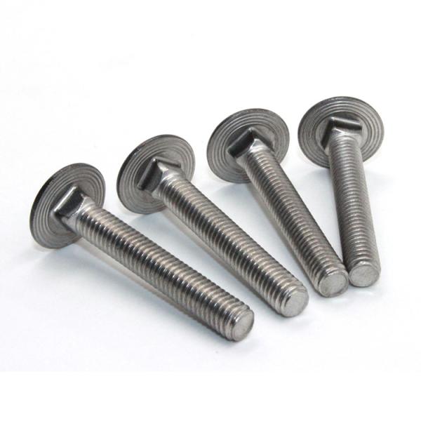 DIN603 Zinc Plated Grade 8.8 Carriage Bolt with Square Neck and Mushroom Round Head