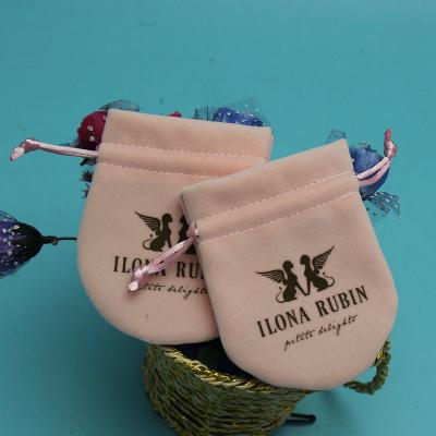 Sustainable Small Drawstring Bags For Jewelry , Light Custom Drawstring Pouch