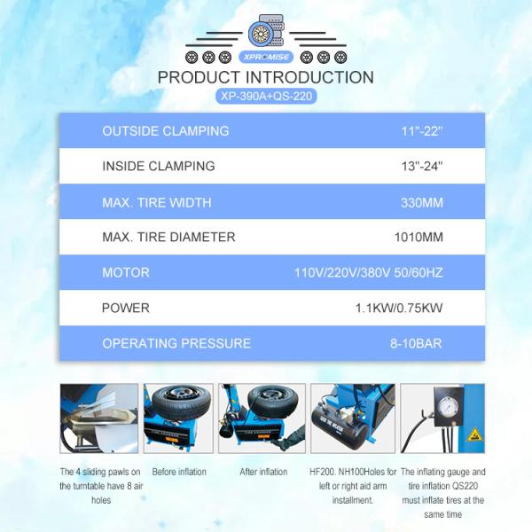 Customized Workshop Automatic Car Tyre Changer