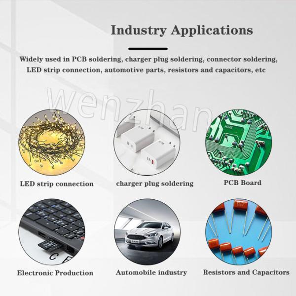 Dual Head 5 Axis Desktop Robotic Iron Station Solder PCB Soldering Machine With Vision