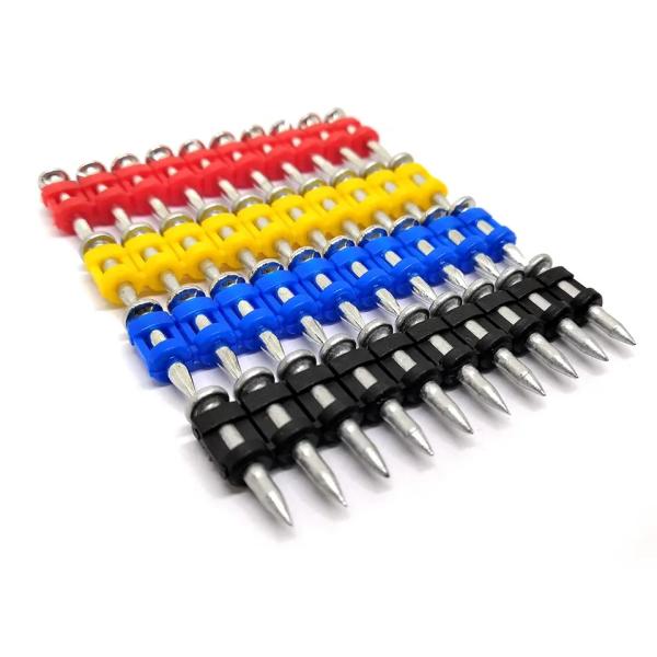 6.3mm Shake Diameter Gas Nail Gun Fastening Tool with Plastic Strip Gas Drive Pins