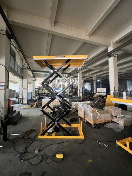 350kg 500kg 800kg 1000kg 1500kg Double Scissor Hydraulic Electric Table Hydraulic Lift