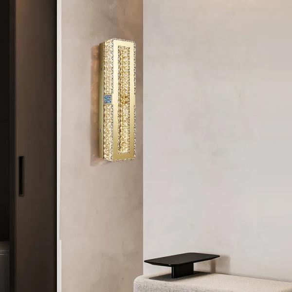 Rustproof современный Sconce стены Кристл золота освещая гальванизируя полировать