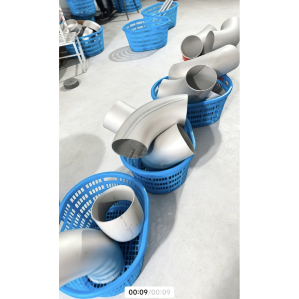 Large Diameter Stainless Steel 90° Long Radius Seamless Elbow
