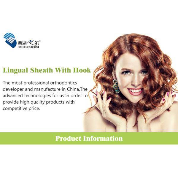 Класс I Стоматологическая область BIOM Медицинская языковая оболочка Ортодонтия с левым крюком